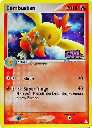 EX Holon Phantoms Combusken #39/110 reverse holo